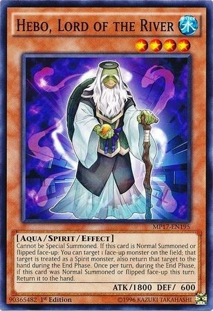 Image for Hebo, Lord of the River (MP17-EN195) (MP17) - YuGiOh