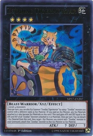 Image for Zoodiac Tigermortar (MP17-EN207) (MP17) - YuGiOh