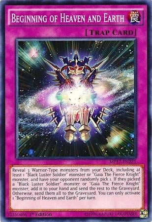 Image for Beginning of Heaven and Earth (MP17-EN225) (MP17) - YuGiOh