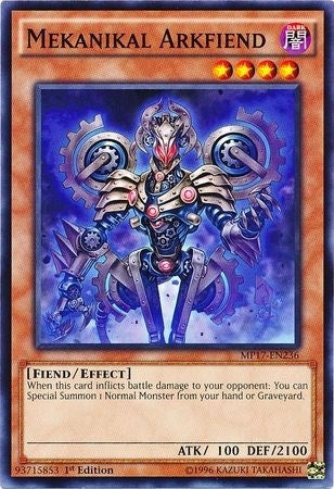 Image for Mekanikal Arkfiend (MP17-EN236) (MP17) - YuGiOh