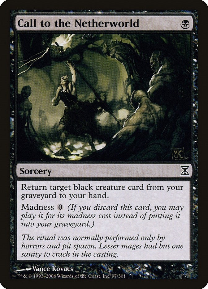 Image for Call to the Netherworld (97) (Time Spiral) - Magic: The Gathering
