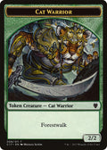 Image for Cat Warrior // Rat Double-Sided Token (8 // 3) (Commander 2017) - Magic: The Gathering