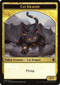 Image for Cat Dragon // Dragon (006) Double-Sided Token (9 // 6) (Commander 2017) - Magic: The Gathering