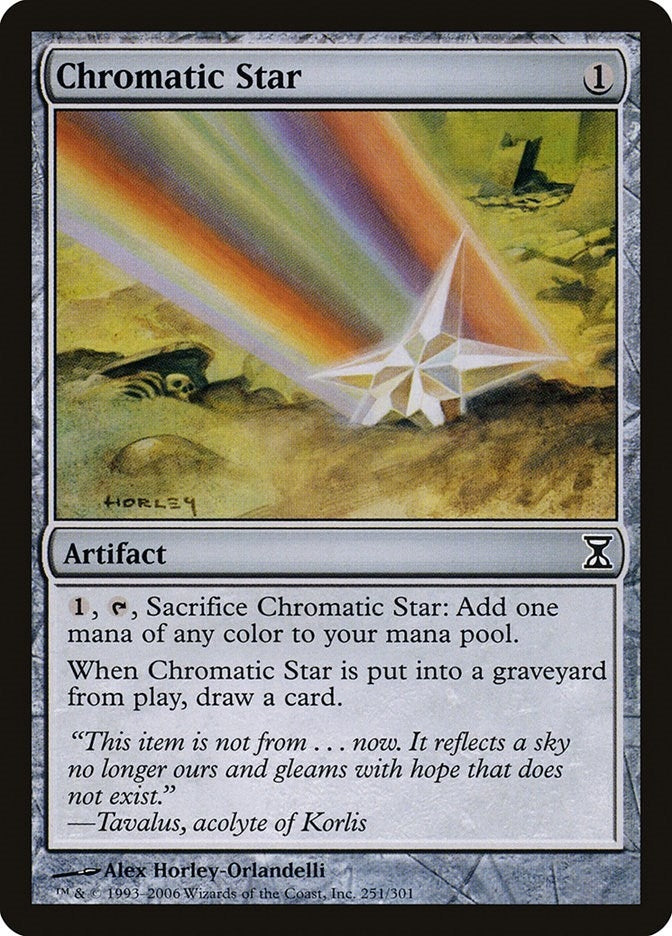 Image for Chromatic Star (251) (Time Spiral) - Magic: The Gathering
