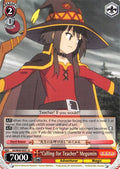 "Calling for Teacher" Megumin (KS/W49-E051 U) (KonoSuba)