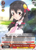 Image for "My Name Is" Yunyun (KS/W49-E061 C) (KonoSuba) - Weiss Schwarz