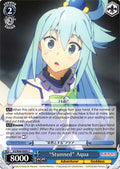 Image for "Stunned" Aqua (KS/W49-E095 C) (KonoSuba) - Weiss Schwarz