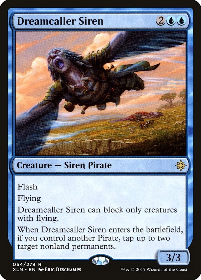 Image for Dreamcaller Siren (54) (Ixalan) - Magic: The Gathering
