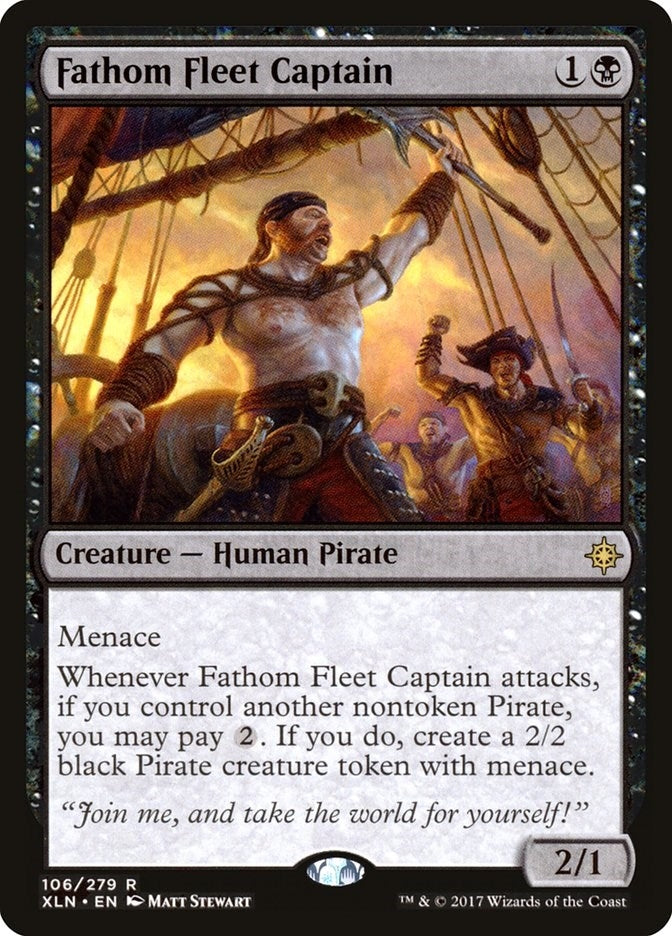 Image for Fathom Fleet Captain (106) (Ixalan) - Magic: The Gathering