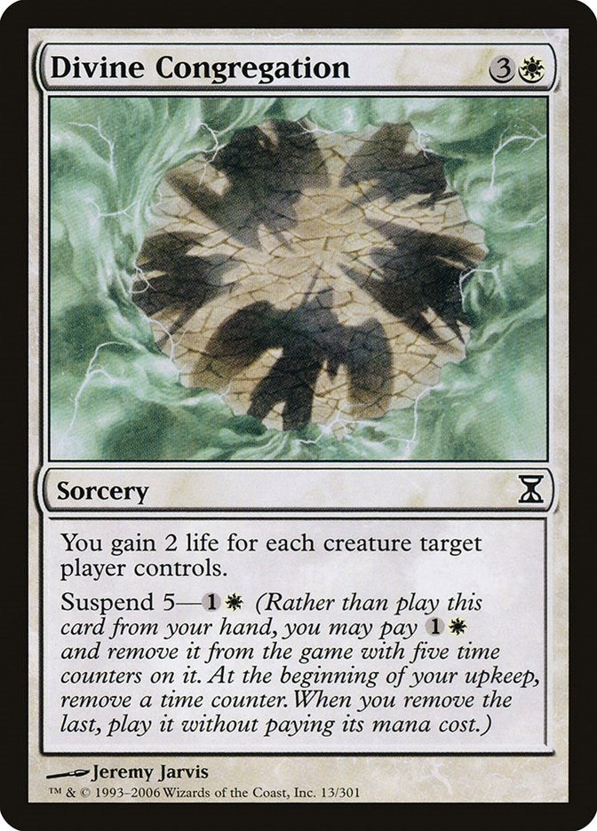 Image for Divine Congregation (13) (Time Spiral) - Magic: The Gathering