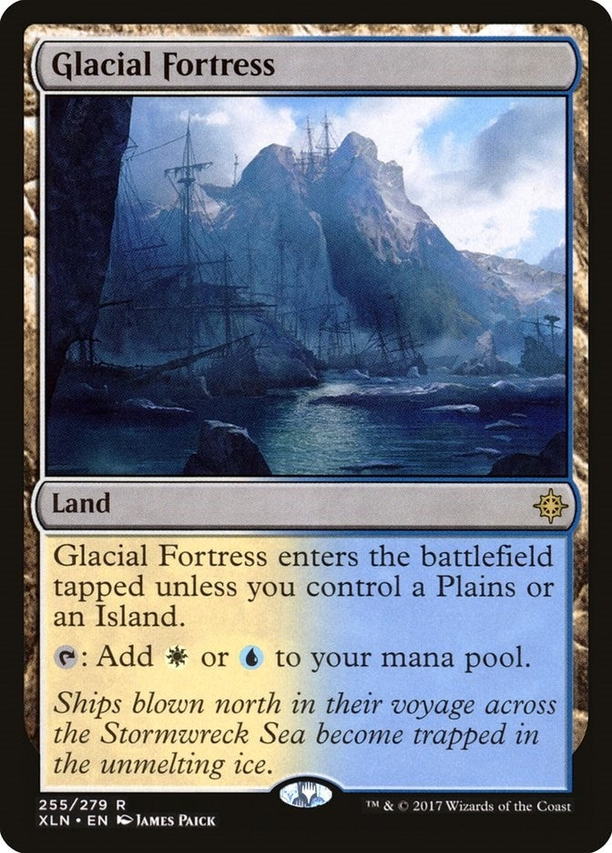 Image for Glacial Fortress (255) (Ixalan) - Magic: The Gathering