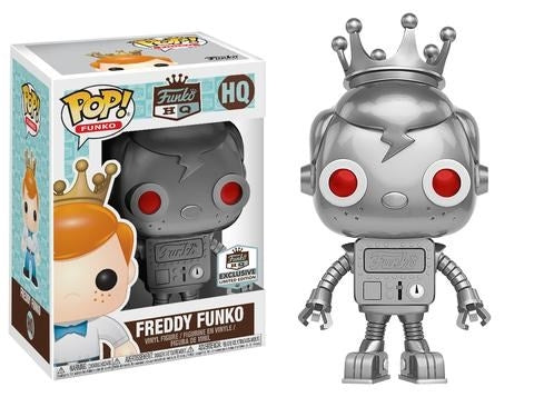 Image for Freddy Funko (Silver Robot) (Funko Flagship Opening Night Exclusive) - Funko