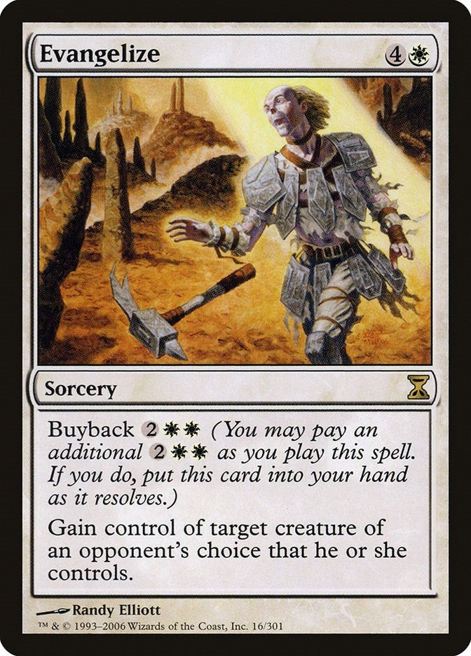 Image for Evangelize (16) (Time Spiral) - Magic: The Gathering