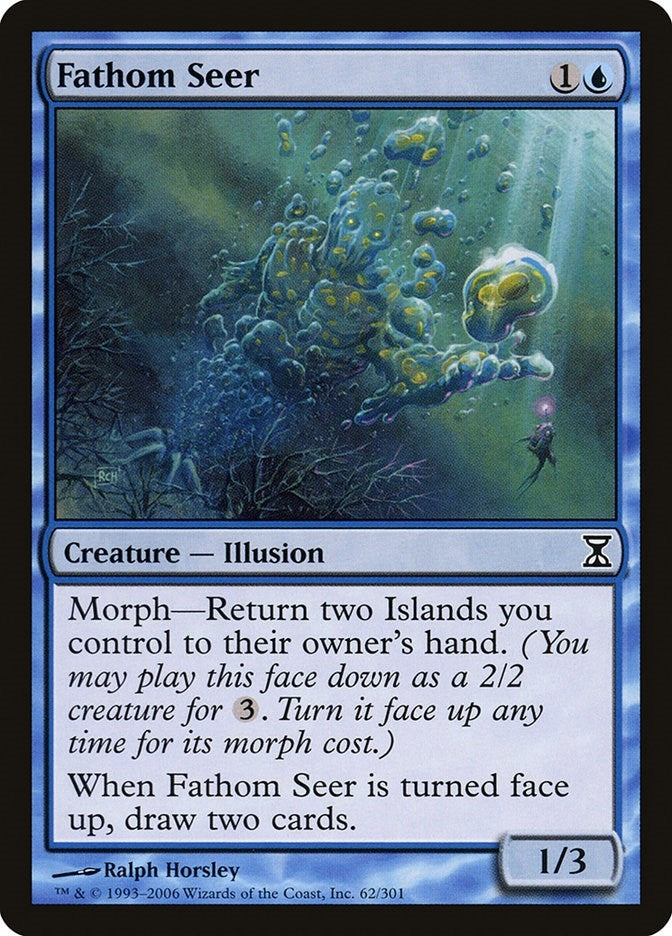 Image for Fathom Seer (62) (Time Spiral) - Magic: The Gathering