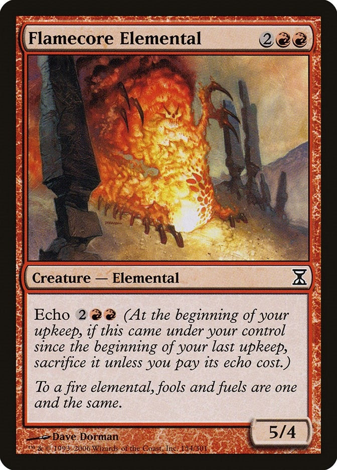Image for Flamecore Elemental (154) (Time Spiral) - Magic: The Gathering