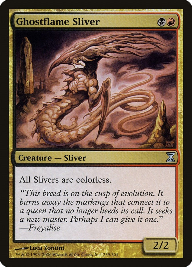 Image for Ghostflame Sliver (239) (Time Spiral) - Magic: The Gathering