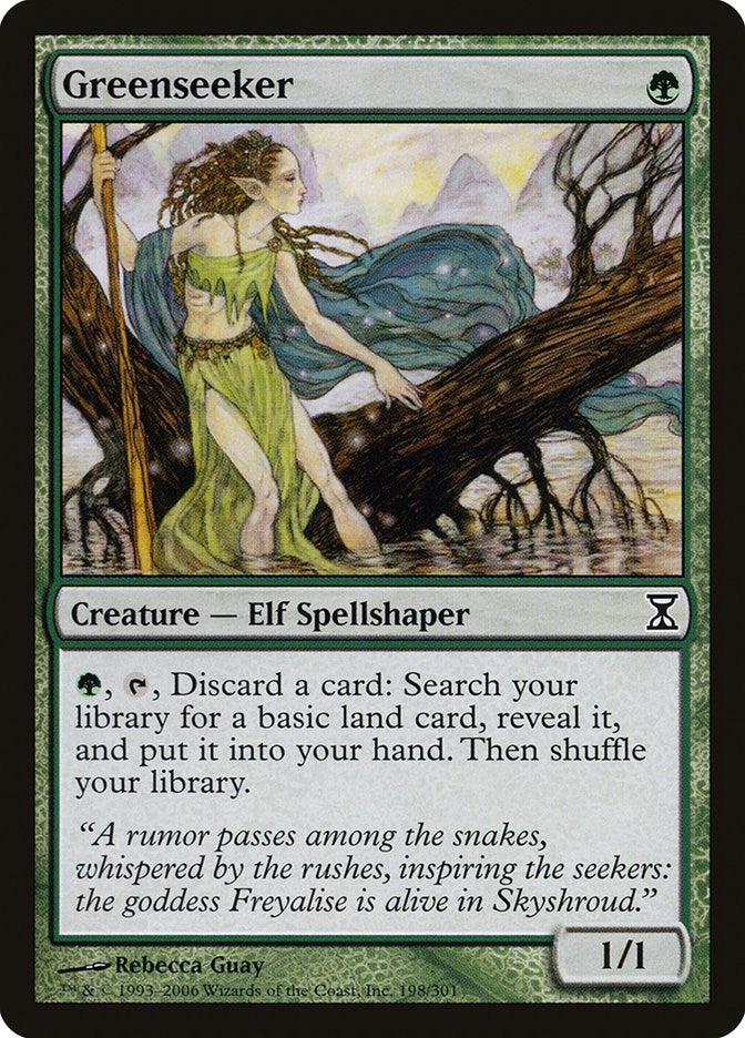 Image for Greenseeker (198) (Time Spiral) - Magic: The Gathering