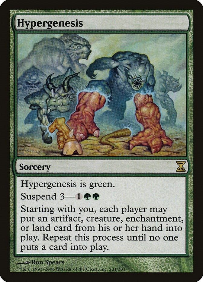 Image for Hypergenesis (201) (Time Spiral) - Magic: The Gathering