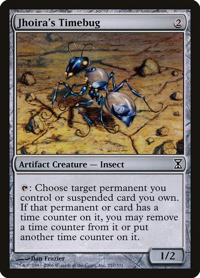 Image for Jhoira's Timebug (257) (Time Spiral) - Magic: The Gathering