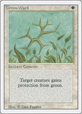Image for Green Ward (Revised Edition) - Magic: The Gathering