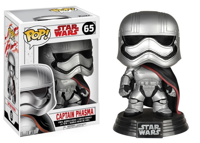 Image for Star Wars: The Last Jedi: Captain Phasma (Bobble-Head) - Funko