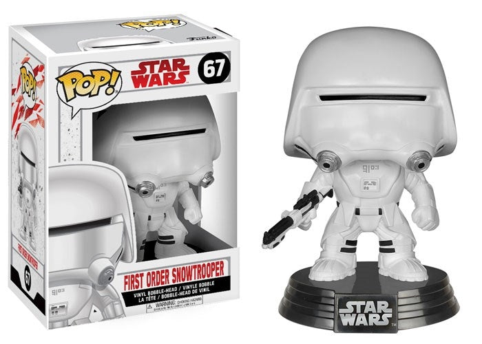 Image for Star Wars: The Last Jedi: First Order Snowtrooper (Bobble-Head) - Funko
