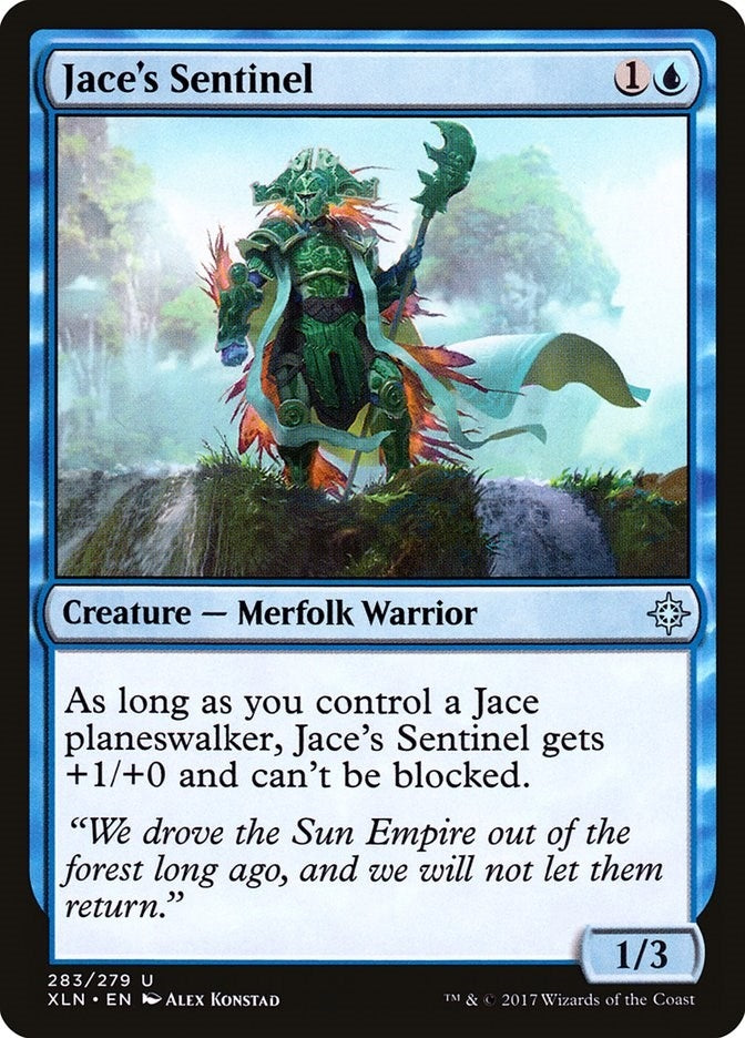 Image for Jace's Sentinel (283) (Ixalan) - Magic: The Gathering