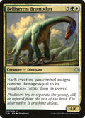 Image for Belligerent Brontodon (218) (Ixalan) - Magic: The Gathering