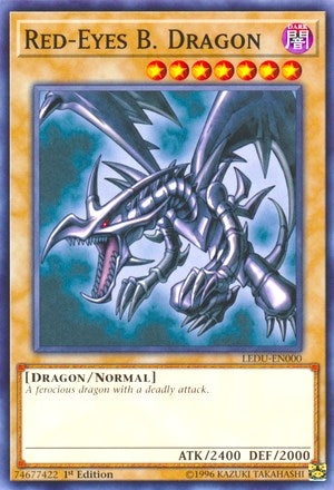Image for Red-Eyes B. Dragon (LEDU-EN000) (LEDU) - YuGiOh