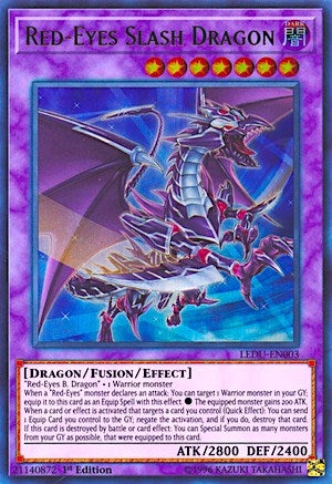 Image for Red-Eyes Slash Dragon (LEDU-EN003) (LEDU) - YuGiOh