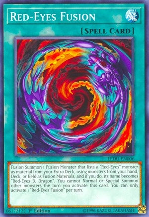 Image for Red-Eyes Fusion (LEDU-EN006) (LEDU) - YuGiOh