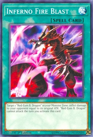 Image for Inferno Fire Blast (LEDU-EN007) (LEDU) - YuGiOh