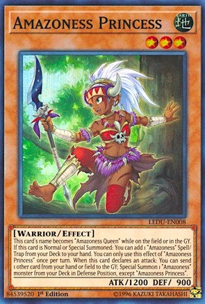 Image for Amazoness Princess (LEDU-EN008) (LEDU) - YuGiOh