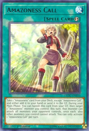 Image for Amazoness Call (LEDU-EN010) (LEDU) - YuGiOh