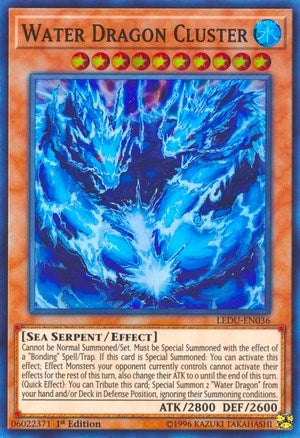 Image for Water Dragon Cluster (LEDU-EN036) (LEDU) - YuGiOh