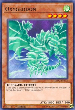 Image for Oxygeddon (LEDU-EN041) (LEDU) - YuGiOh