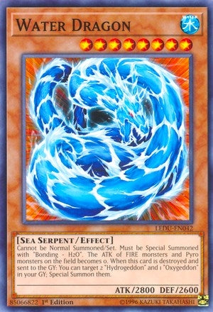 Image for Water Dragon (LEDU-EN042) (LEDU) - YuGiOh