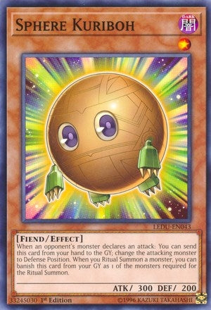 Image for Sphere Kuriboh (LEDU-EN043) (LEDU) - YuGiOh