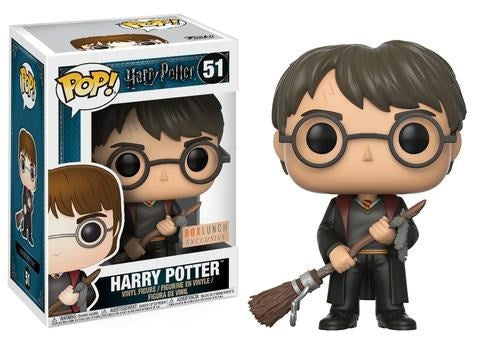 Image for Harry Potter: Harry Potter (with Firebolt) (BoxLunch Exclusive) - Funko