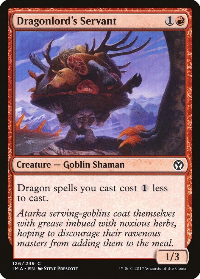 Image for Dragonlord's Servant (126) (Iconic Masters) - Magic: The Gathering