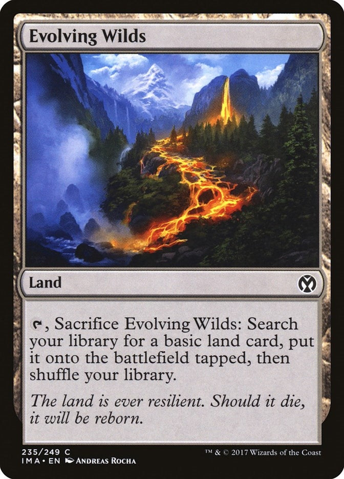 Image for Evolving Wilds (235) (Iconic Masters) - Magic: The Gathering