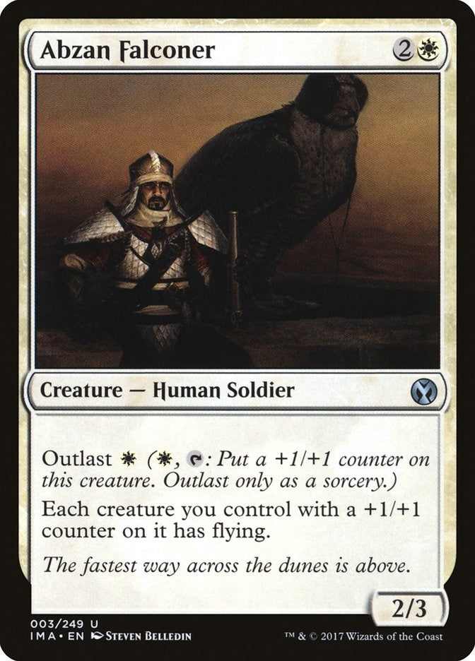 Image for Abzan Falconer (3) (Iconic Masters) - Magic: The Gathering