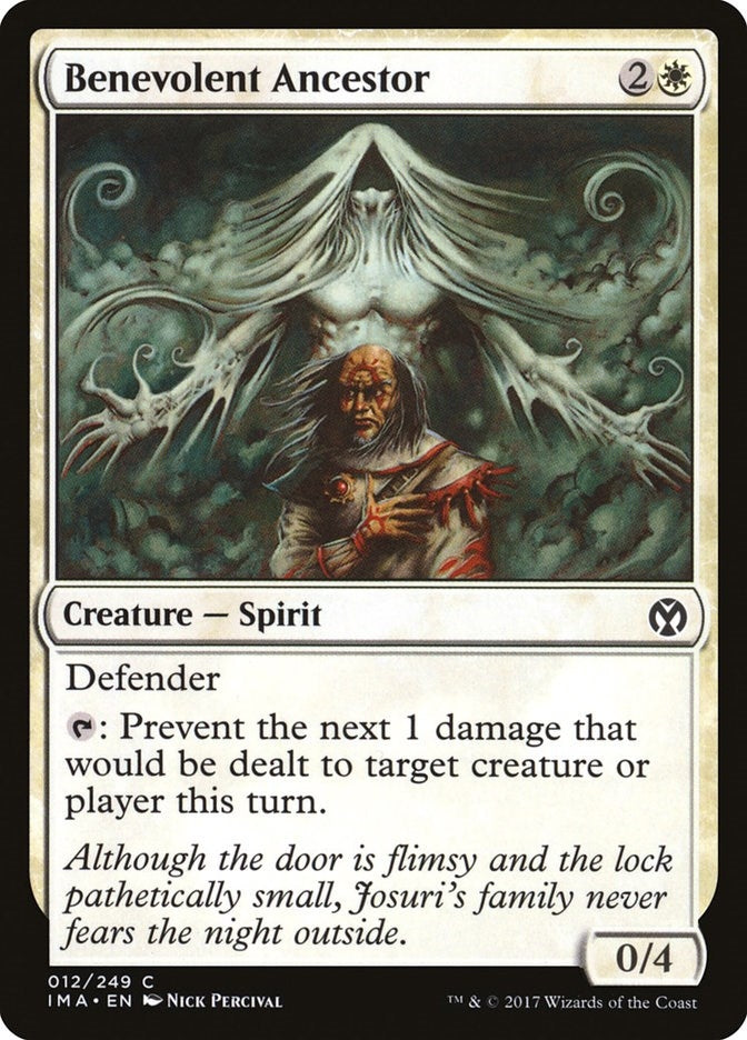 Image for Benevolent Ancestor (12) (Iconic Masters) - Magic: The Gathering