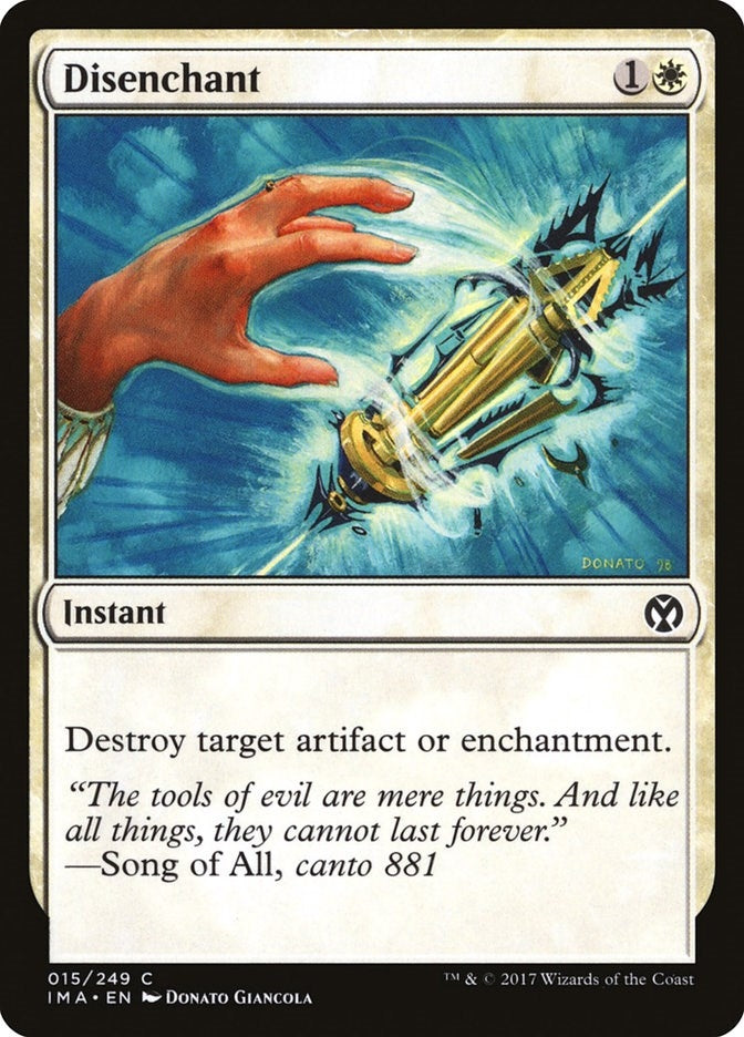 Image for Disenchant (15) (Iconic Masters) - Magic: The Gathering