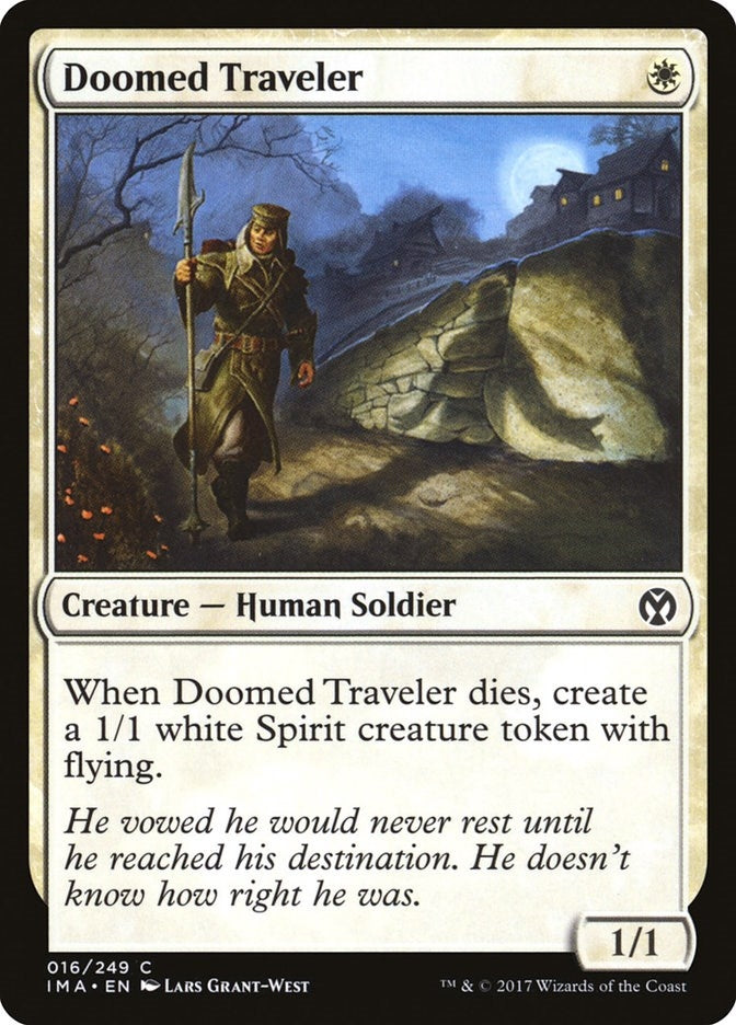 Image for Doomed Traveler (16) (Iconic Masters) - Magic: The Gathering