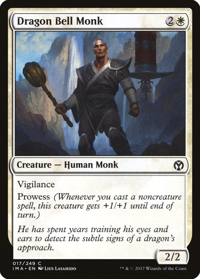 Image for Dragon Bell Monk (17) (Iconic Masters) - Magic: The Gathering