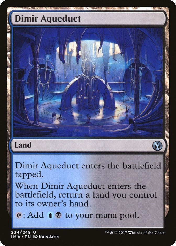 Image for Dimir Aqueduct (234) (Iconic Masters) - Magic: The Gathering