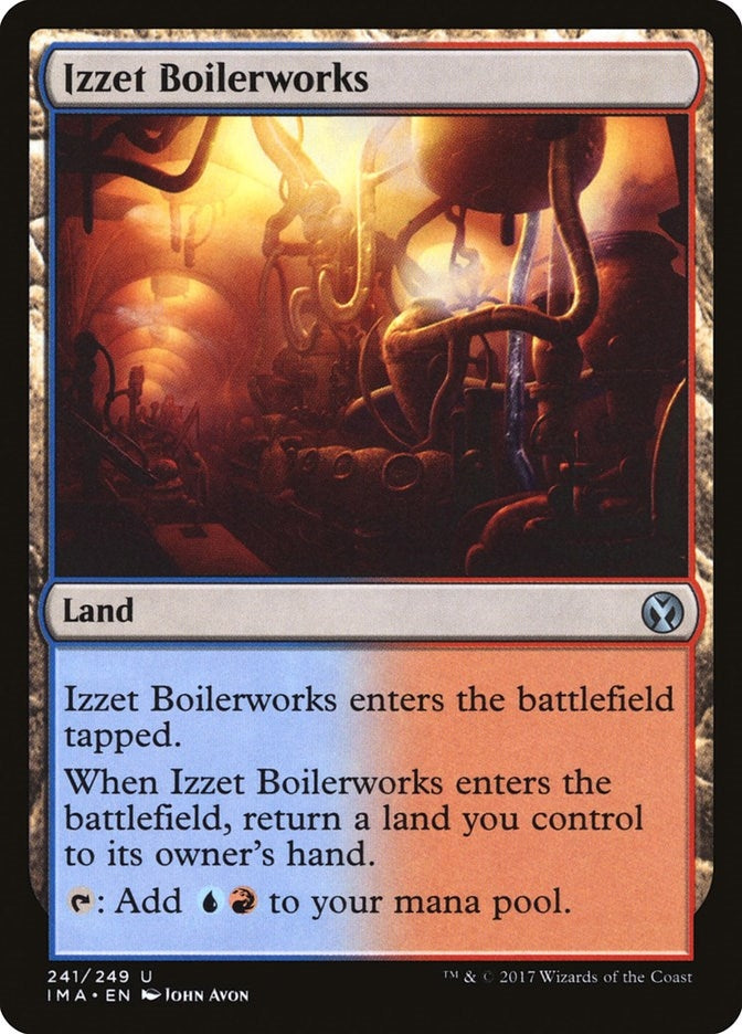 Image for Izzet Boilerworks (241) (Iconic Masters) - Magic: The Gathering