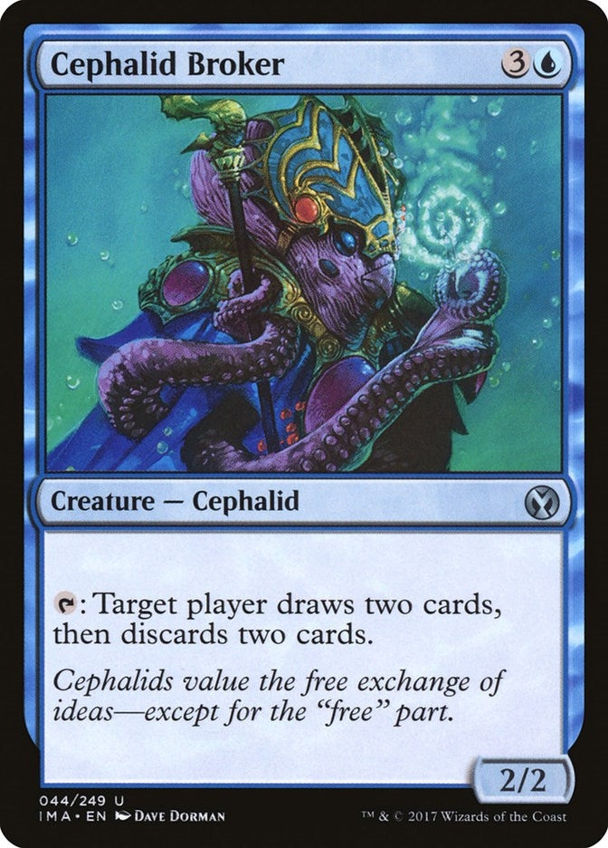 Image for Cephalid Broker (44) (Iconic Masters) - Magic: The Gathering