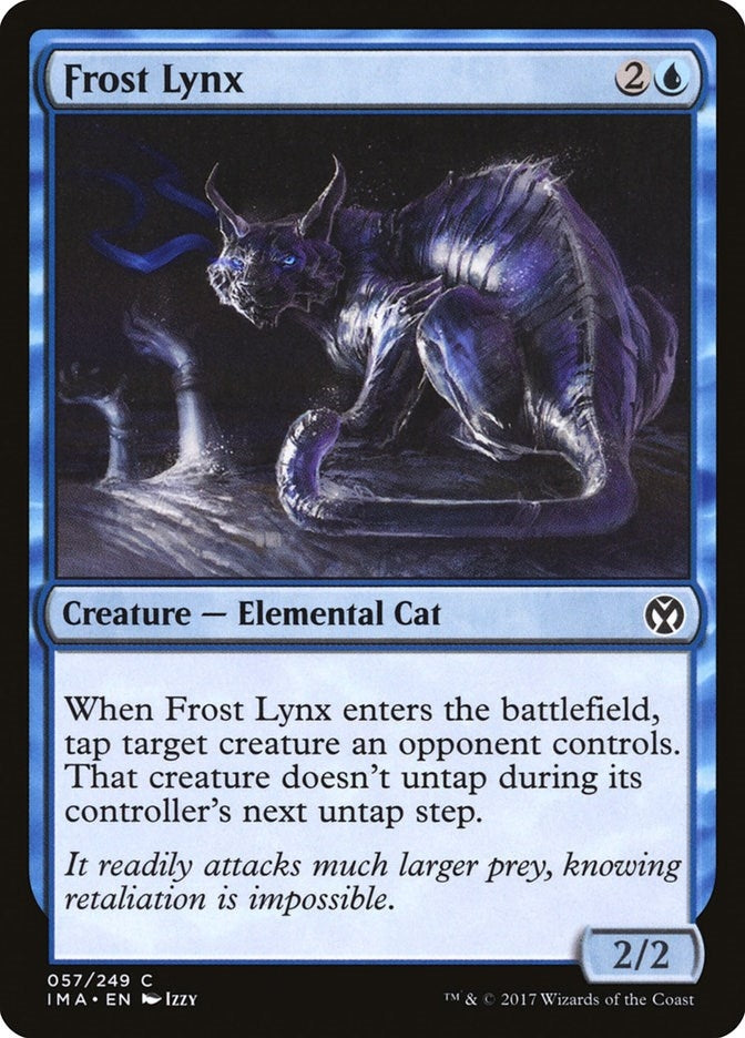 Image for Frost Lynx (57) (Iconic Masters) - Magic: The Gathering